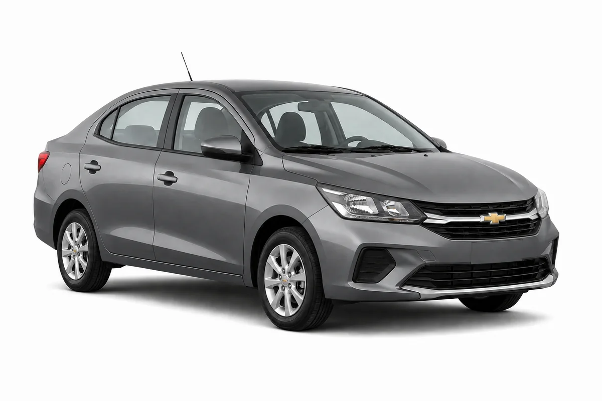 Chevrolet Sail gris para alquiler en Guayaquil