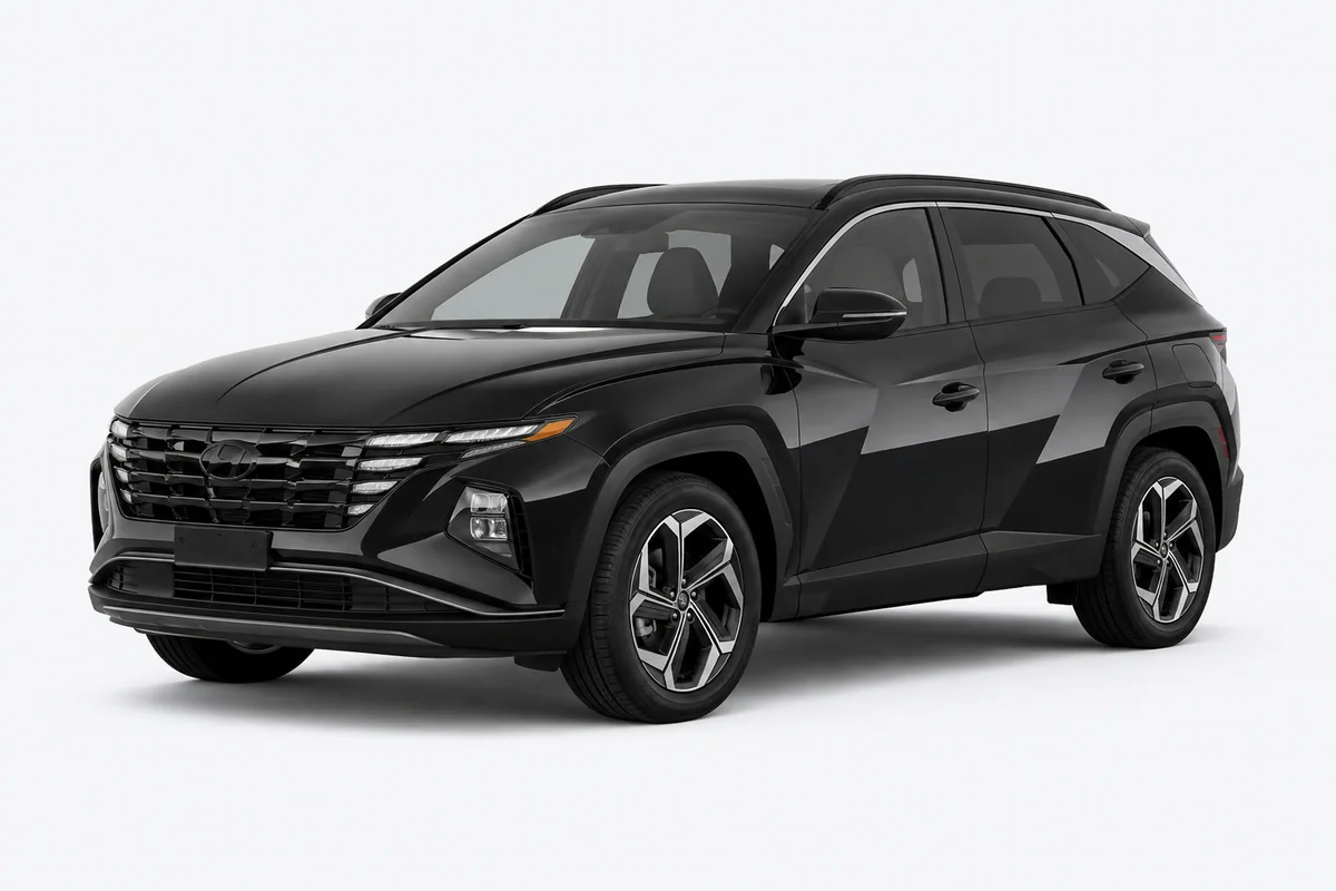 Hyundai Tucson negra para alquiler en Guayaquil