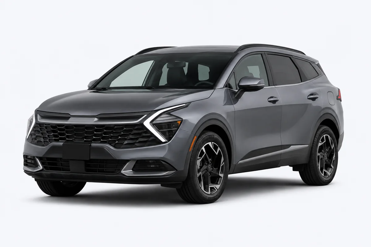 Kia Sportage gris para alquiler en Guayaquil