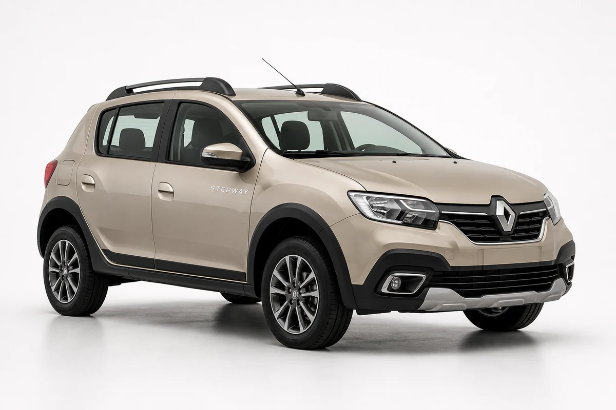 Renault Stepway beige para alquiler en Guayaquil